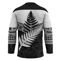 New Zealand Silver Fern Hockey Jersey Maori Koru Mixed Taniko Pattern LT9 - Polynesian Pride