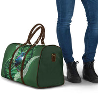 Tui Bird Koru Silver Fern Aotearoa Travel Bag