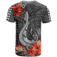 Custom Hawaii Fish Hook T Shirt Polynesian Vintage Vibes LT9 - Polynesian Pride