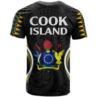 Polynesian Pride Cook Islands T Shirt Tribal Wave Style LT9 - Polynesian Pride
