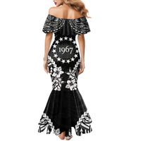 Cook Islands Ra o te Ui Ariki Est 1967 Family Matching Mermaid Dress and Hawaiian Shirt