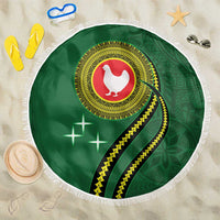 Manua Islands Polynesian Style Beach Blanket