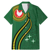 Manua Islands Polynesian Style Family Matching Mermaid Dress and Hawaiian Shirt