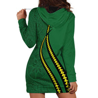 Manua Islands Polynesian Style Hoodie Dress