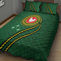 Manua Islands Polynesian Style Quilt Bed Set