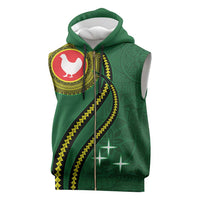 Manua Islands Polynesian Style Sleeveless Zip Hoodie - Polynesian Pride