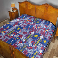 Filipino Maligayang Pasko Quilt Pacific Patchwork Xmas Vibes - Polynesian Pride