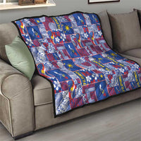 Filipino Maligayang Pasko Quilt Pacific Patchwork Xmas Vibes - Polynesian Pride