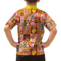 Niue Monuina e Kilisimasi Hawaiian Shirt Pacific Patchwork Xmas Vibes - Polynesian Pride