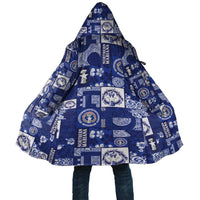 Northern Mariana Islands Magof Nochebuena Cloak Pacific Patchwork Xmas Vibes - Polynesian Pride