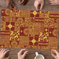 Rotuma Faiakse'ea 'e Kirisimasi Puzzle Pacific Patchwork Xmas Vibes LT9 - Polynesian Pride