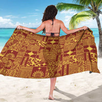 Rotuma Faiakse'ea 'e Kirisimasi Sarong Pacific Patchwork Xmas Vibes - Polynesian Pride