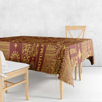 Rotuma Faiakse'ea 'e Kirisimasi Tablecloth Pacific Patchwork Xmas Vibes LT9 - Polynesian Pride