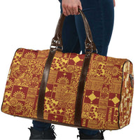 Rotuma Faiakse'ea 'e Kirisimasi Travel Bag Pacific Patchwork Xmas Vibes LT9 - Polynesian Pride