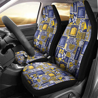 Tokelau Manuia te Kilihimahi Car Seat Cover Pacific Patchwork Xmas Vibes - Polynesian Pride