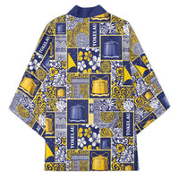 Tokelau Manuia te Kilihimahi Kimono Pacific Patchwork Xmas Vibes LT9 - Polynesian Pride