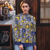 Tokelau Manuia te Kilihimahi Ugly Christmas Sweater Pacific Patchwork Xmas Vibes - Polynesian Pride