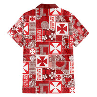 Wallis Et Futuna Kilisimasi Fiefia Hawaiian Shirt Pacific Patchwork Xmas Vibes - Polynesian Pride