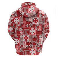 Wallis Et Futuna Kilisimasi Fiefia Hoodie Pacific Patchwork Xmas Vibes - Polynesian Pride