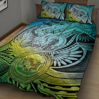 Personalised Aloha King Kamehameha Spirits Quilt Bed Set Art Special
