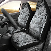 Personalised Aloha King Kamehameha Spirits Car Seat Cover Grey Special