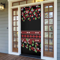 Fiji Masi Bula Tagimoucia Flowers Door Cover - Polynesian Pride