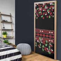 Fiji Masi Bula Tagimoucia Flowers Door Cover - Polynesian Pride