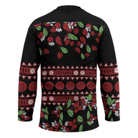Fiji Masi Bula Tagimoucia Flowers Hockey Jersey LT9 - Polynesian Pride
