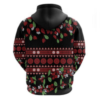 Fiji Masi Bula Tagimoucia Flowers Hoodie