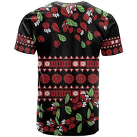 Fiji Masi Bula Tagimoucia Flowers T Shirt