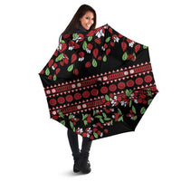 Fiji Masi Bula Tagimoucia Flowers Umbrella LT9 - Polynesian Pride