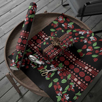 Fiji Masi Bula Tagimoucia Flowers Wrapping Paper - Polynesian Pride