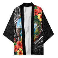 Hafa Adai Guam Kimono Guahan Seal Chamorro Stones Tribal - Polynesian Pride