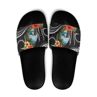 Hafa Adai Guam Slide Sandals Guahan Seal Chamorro Stones Tribal - Polynesian Pride