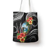 Hafa Adai Guam Tote Bag Guahan Seal Chamorro Stones Tribal - Polynesian Pride