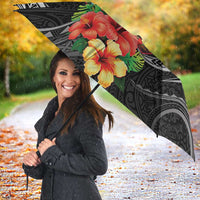 Hafa Adai Guam Umbrella Guahan Seal Chamorro Stones Tribal LT9 - Polynesian Pride