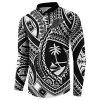 Hafa Adai Guam Inspired Tattoo Button Sweatshirt