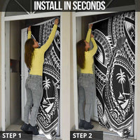 Hafa Adai Guam Inspired Tattoo Door Cover - Polynesian Pride