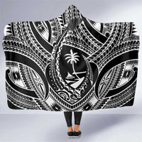 Hafa Adai Guam Inspired Tattoo Hooded Blanket