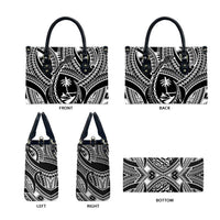 Hafa Adai Guam Inspired Tattoo Leather Bag LT9 - Polynesian Pride