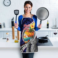 Hafa Adai Guam Seal Latte Stones Artwork Apron LT9 - Polynesian Pride