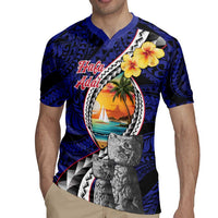 Hafa Adai Guam Seal Latte Stones Artwork Rugby Jersey