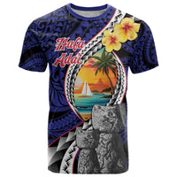 Hafa Adai Guam Seal Latte Stones Artwork T Shirt