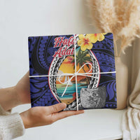 Hafa Adai Guam Seal Latte Stones Artwork Wrapping Paper - Polynesian Pride