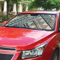 Niho Taniwha Kowhaiwhai Auto Sun Shade LT9 - Polynesian Pride