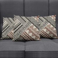 Niho Taniwha Kowhaiwhai Pillow Cover - Polynesian Pride