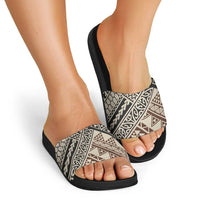 Niho Taniwha Kowhaiwhai Slide Sandals - Polynesian Pride