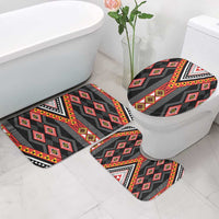 Niho Taniwha Taniko Motif Bathroom Set LT9 - Polynesian Pride