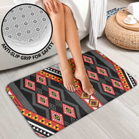 Niho Taniwha Taniko Motif Bathroom Set LT9 - Polynesian Pride