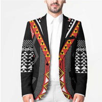 Niho Taniwha Taniko Motif Blazer - Polynesian Pride